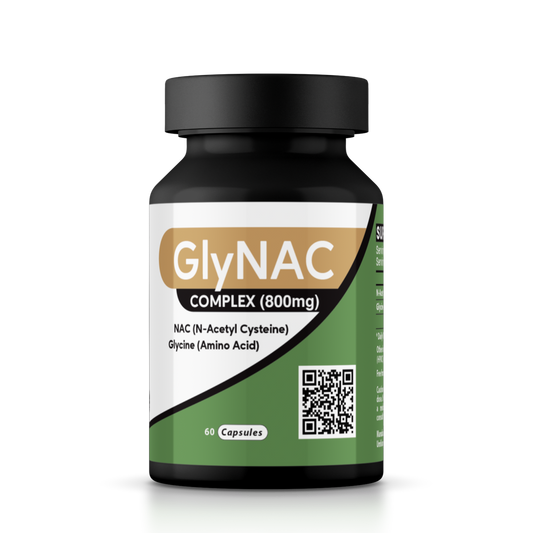 GlyNAC 800mg - Complex of Glycine & NAC (N-Acetyl Cysteine)